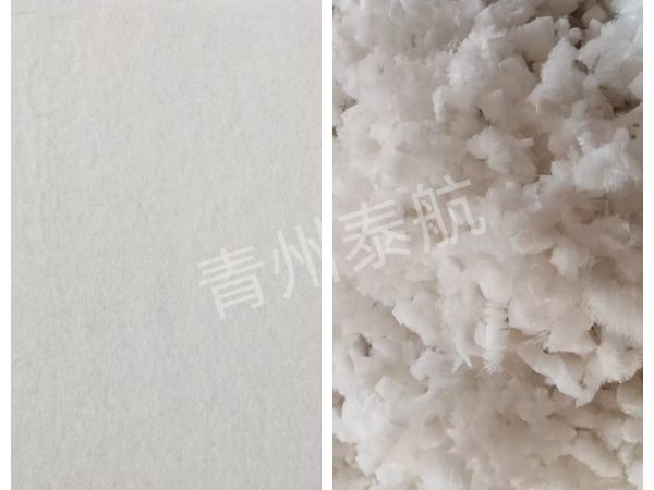 紙漿板粉碎效果對(duì)比